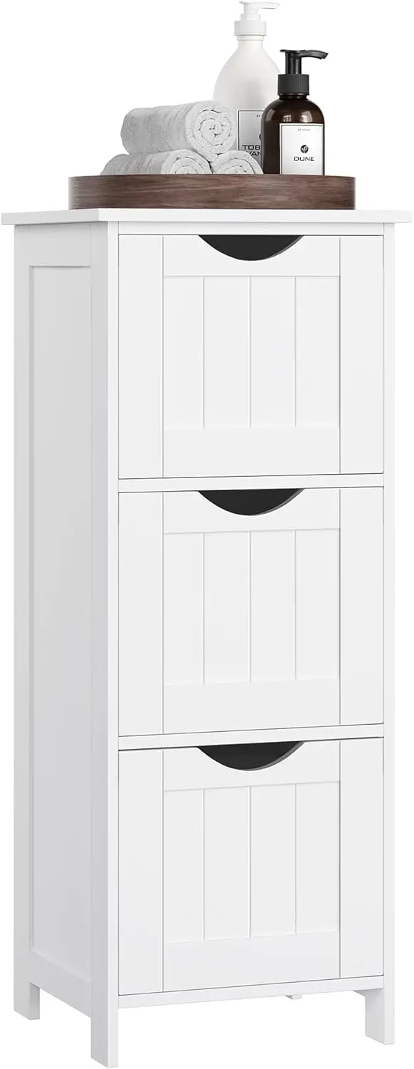 Bathroom Floor Cabinet, Free-Standing Storage Cabinet With 3 Drawers, 11.8 X 12.6 X 31.9 Hes, For Bathroom, Living Room,
Bathroom Floor Cabinet, Free-Standing Storage Cabinet With 3 Drawers, 11.8 X 12.6 X 31.9 Hes, For Bathroom, Living Room,