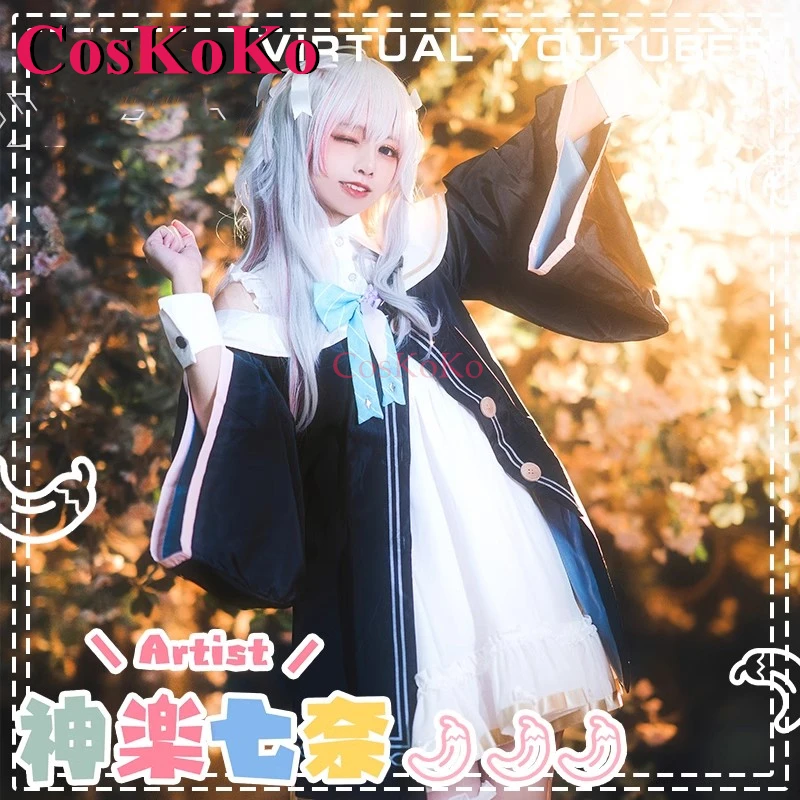 CosKoKo Kagura Nana Косплей Аниме VTuber Костюм Художника Кожа Милая Милая Униформа Платье Хэллоуин Вечеринка Ролевая Игра Одежда Новая
CosKoKo Kagura Nana Косплей Аниме VTuber Костюм Художника Кожа Милая Милая Униформа Платье Хэллоуин Вечеринка Ролевая Игра Одежда Новая