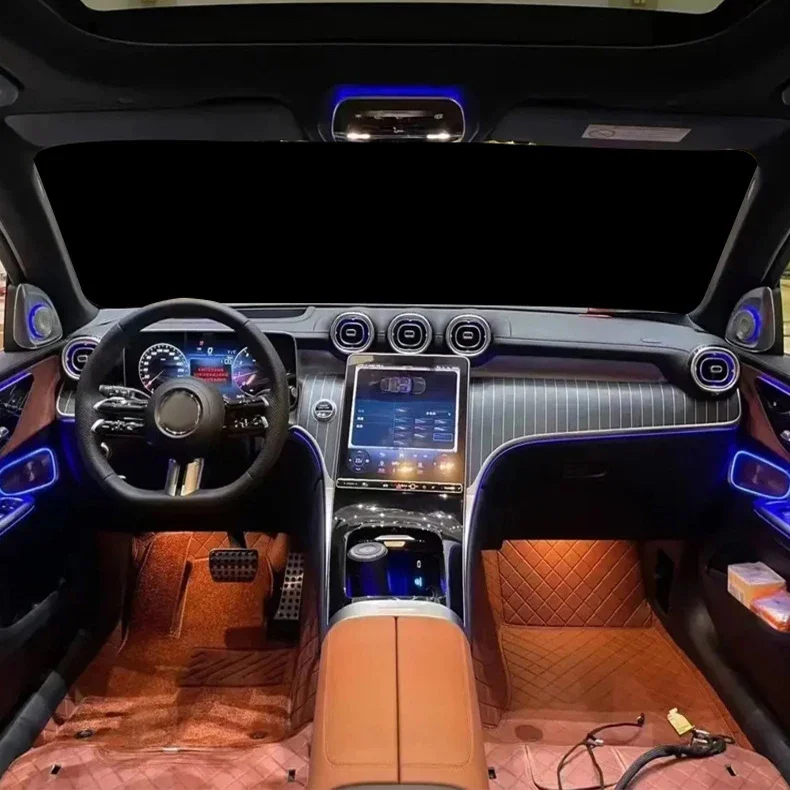 For Mercedes Benz C-class W206 64 Colors Car Door Midrange Audio Cover with Ambient Lights
For Mercedes Benz C-class W206 64 Colors Car Door Midrange Audio Cover with Ambient Lights