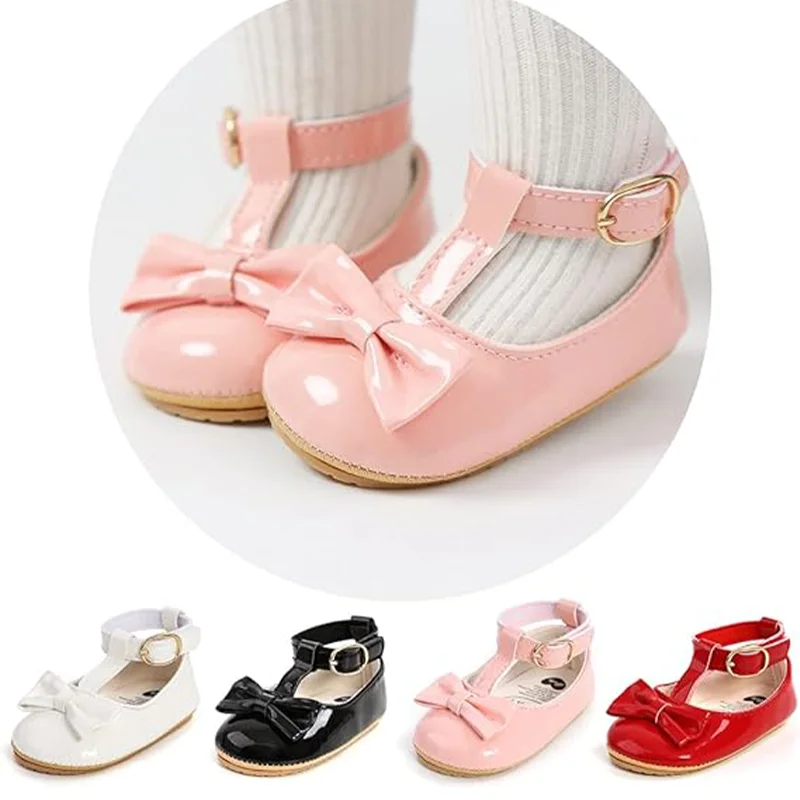 Infant Baby Girls Mary Jane Flats Bow Non-Slip Soft Sole Princess Toddler Wedding Baptism Dress Shoes First Walkers Sneaker
Infant Baby Girls Mary Jane Flats Bow Non-Slip Soft Sole Princess Toddler Wedding Baptism Dress Shoes First Walkers Sneaker