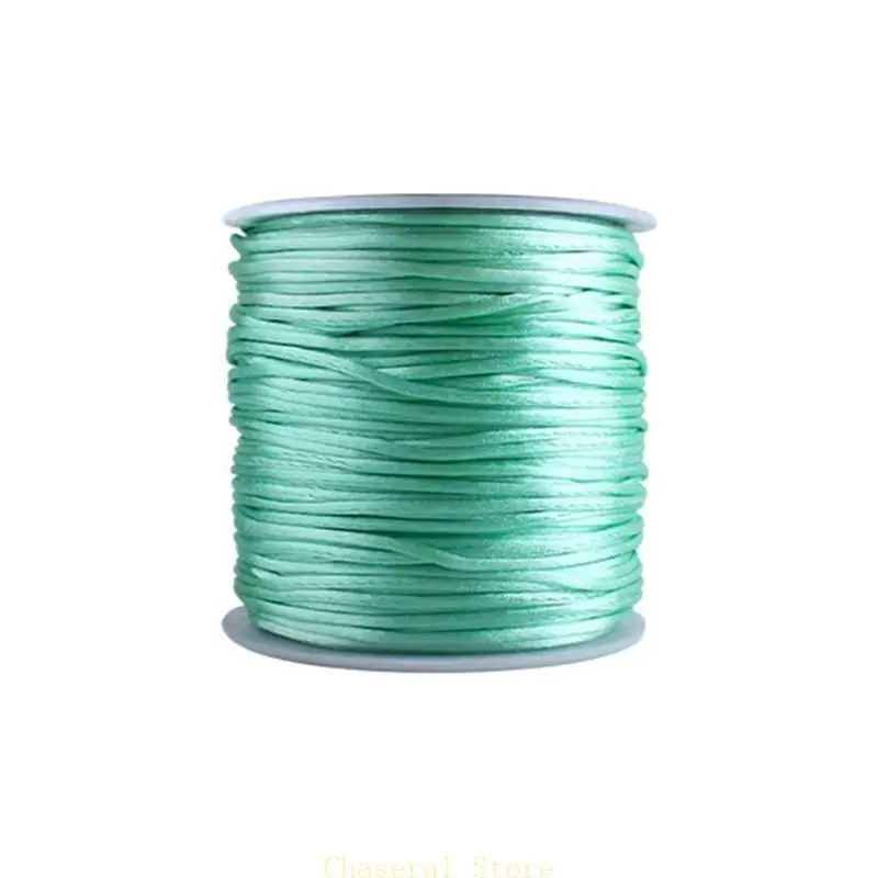 E7CE 60m/Roll 1.5mm DIY Cord Baby Teething Pacifier Chain Clip Necklace Making Rope
E7CE 60m/Roll 1.5mm DIY Cord Baby Teething Pacifier Chain Clip Necklace Making Rope