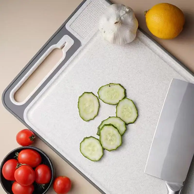 Chopping Board Non-Stick Chopping Board Stainless Steel Double Sided Dishwasher Safe Kitchen Accessories with Sharpener for Home
Chopping Board Non-Stick Chopping Board Stainless Steel Double Sided Dishwasher Safe Kitchen Accessories with Sharpener for Home