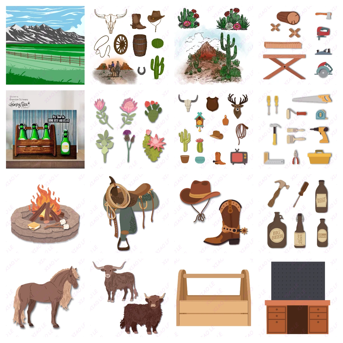 Range Scene Woodworking Dies Metal Cutting Dies Stamps for DIY Scrapbooking Crafts Dies Cut Stencils Maker Photo Album Template
Range Scene Woodworking Dies Metal Cutting Dies Stamps for DIY Scrapbooking Crafts Dies Cut Stencils Maker Photo Album Template