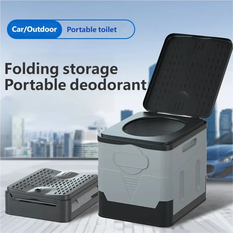 Portable Folding Car Toilet, Emergency Camping Toilet, Outdoor Travel Mobile Toilet, Multitool for Camping & Car Travel
Portable Folding Car Toilet, Emergency Camping Toilet, Outdoor Travel Mobile Toilet, Multitool for Camping & Car Travel