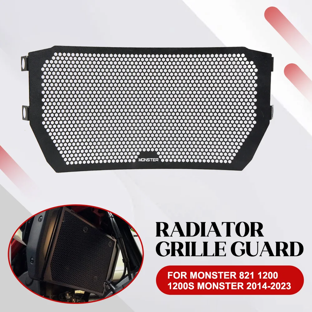 For DUCATI Monster 821 1200 1200S Monster 2014-2023 2022 2021 Motorcycle Accessories Radiator Grille Guard Cover Protection 821
For DUCATI Monster 821 1200 1200S Monster 2014-2023 2022 2021 Motorcycle Accessories Radiator Grille Guard Cover Protection 821