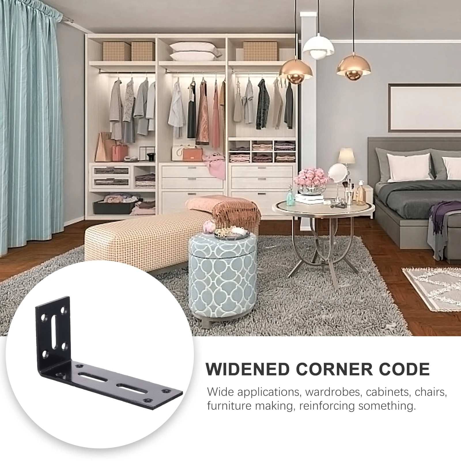 4pcs Furniture Iron Brackets Heavy Duty Shelf Supports Right Angle Bracket Corner Reinforcement Accessories Hardware
4pcs Furniture Iron Brackets Heavy Duty Shelf Supports Right Angle Bracket Corner Reinforcement Accessories Hardware