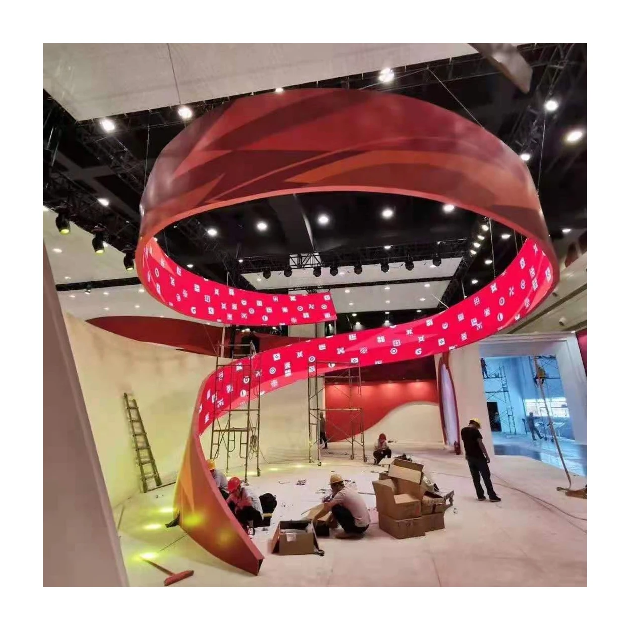 ARESLED Good Quality Factory Price P1.5 P1.8 P2 P2.5 P3 P4 Flexible Soft Led Display Advertising with Ce Front Magnet
ARESLED Good Quality Factory Price P1.5 P1.8 P2 P2.5 P3 P4 Flexible Soft Led Display Advertising with Ce Front Magnet