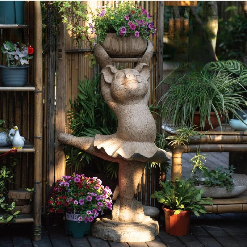 Terrace Garden Arrangement Garden Decoration Outdoor Flower Pot Balcony Landscape Outdoor Cute Landscaping Ornament
Terrace Garden Arrangement Garden Decoration Outdoor Flower Pot Balcony Landscape Outdoor Cute Landscaping Ornament