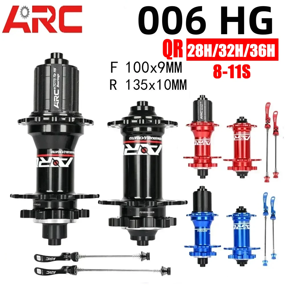 ARC MT006 MTB Mountain Bike Hub Quick Release 32 28 36 Holes QR 4 Bearings mtb Road Bicycle HUB Sealed Bearing Hubs Bike Parts
ARC MT006 MTB Mountain Bike Hub Quick Release 32 28 36 Holes QR 4 Bearings mtb Road Bicycle HUB Sealed Bearing Hubs Bike Parts