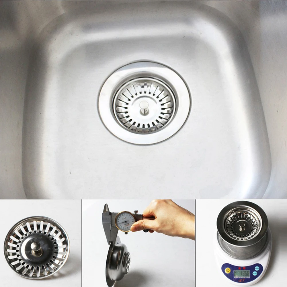 High Quality Brand New Sink Strainer Stainless Steel White 114mm Home Sink Basket Sink Waste 1pcs Accessories Drop
High Quality Brand New Sink Strainer Stainless Steel White 114mm Home Sink Basket Sink Waste 1pcs Accessories Drop