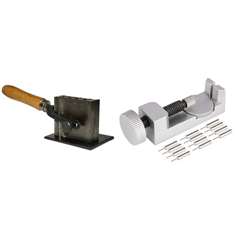 1 Set Watch Link Remover Kit, Watch Band Removal Tool & 1 Pcs Eu Molding Groove Ingot Mould Jewelry Tools
1 Set Watch Link Remover Kit, Watch Band Removal Tool & 1 Pcs Eu Molding Groove Ingot Mould Jewelry Tools