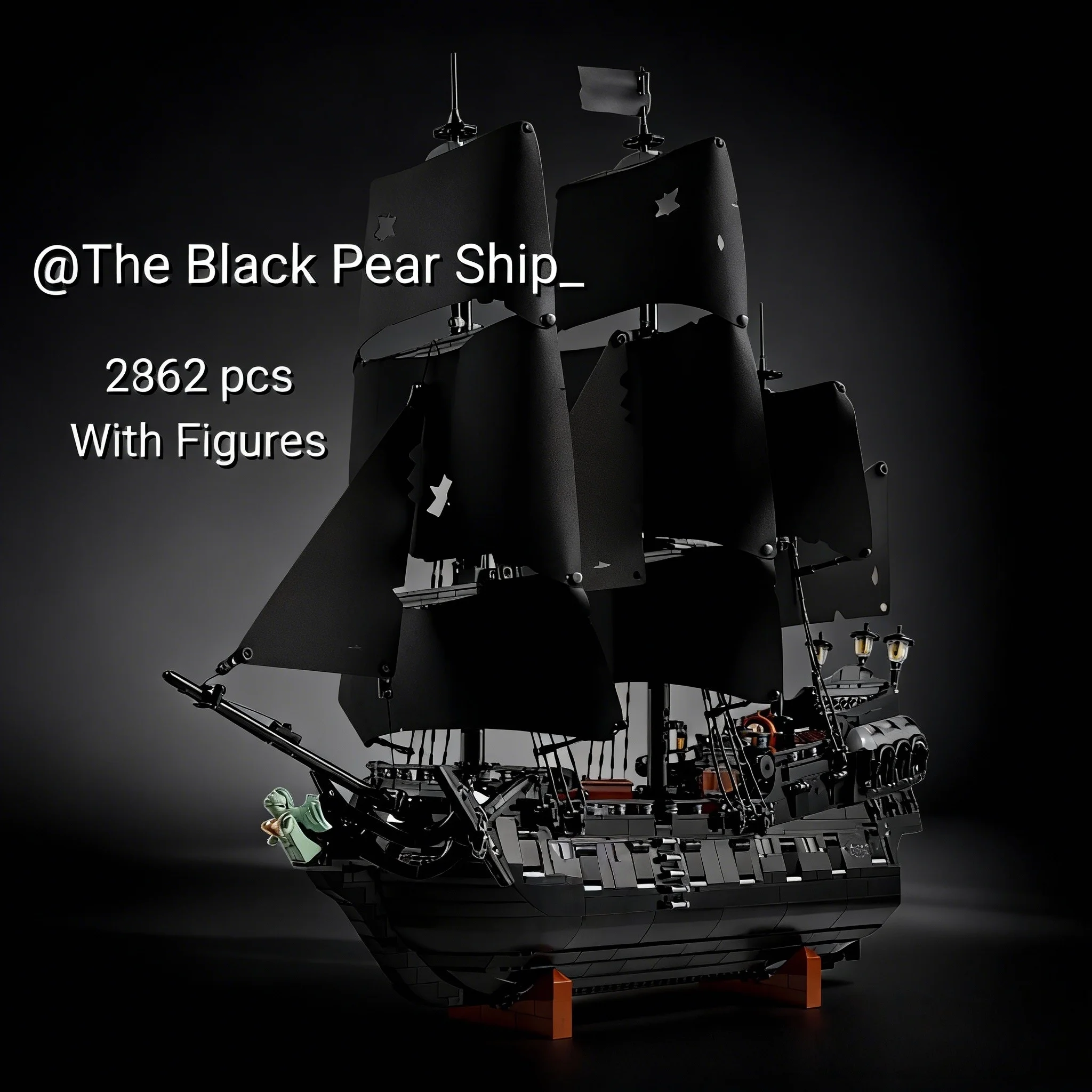 Captain Jack Sparrow's Pirate Ship 10365 2862pcs Model Building Galleon Model Assemble Toys Movie Children Christmas Gifts
Captain Jack Sparrow's Pirate Ship 10365 2862pcs Model Building Galleon Model Assemble Toys Movie Children Christmas Gifts