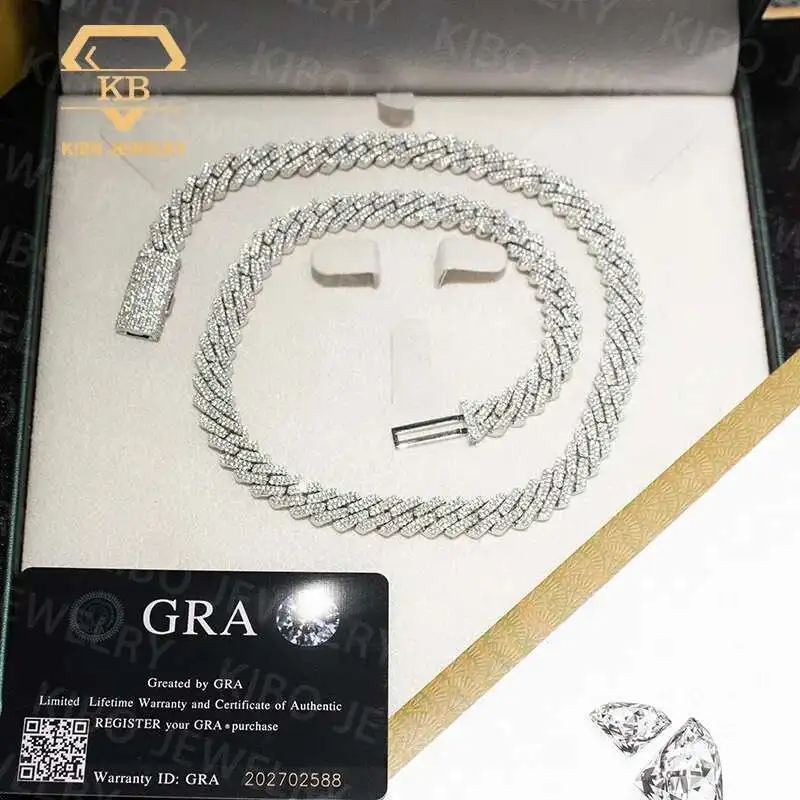 8 10 12 15 18 20mm Width Hip Hop Jewelry Diamond Necklace Mossanite Chain S925 Silver Iced Out VVS Moissanite Cuban Link Chain
8 10 12 15 18 20mm Width Hip Hop Jewelry Diamond Necklace Mossanite Chain S925 Silver Iced Out VVS Moissanite Cuban Link Chain