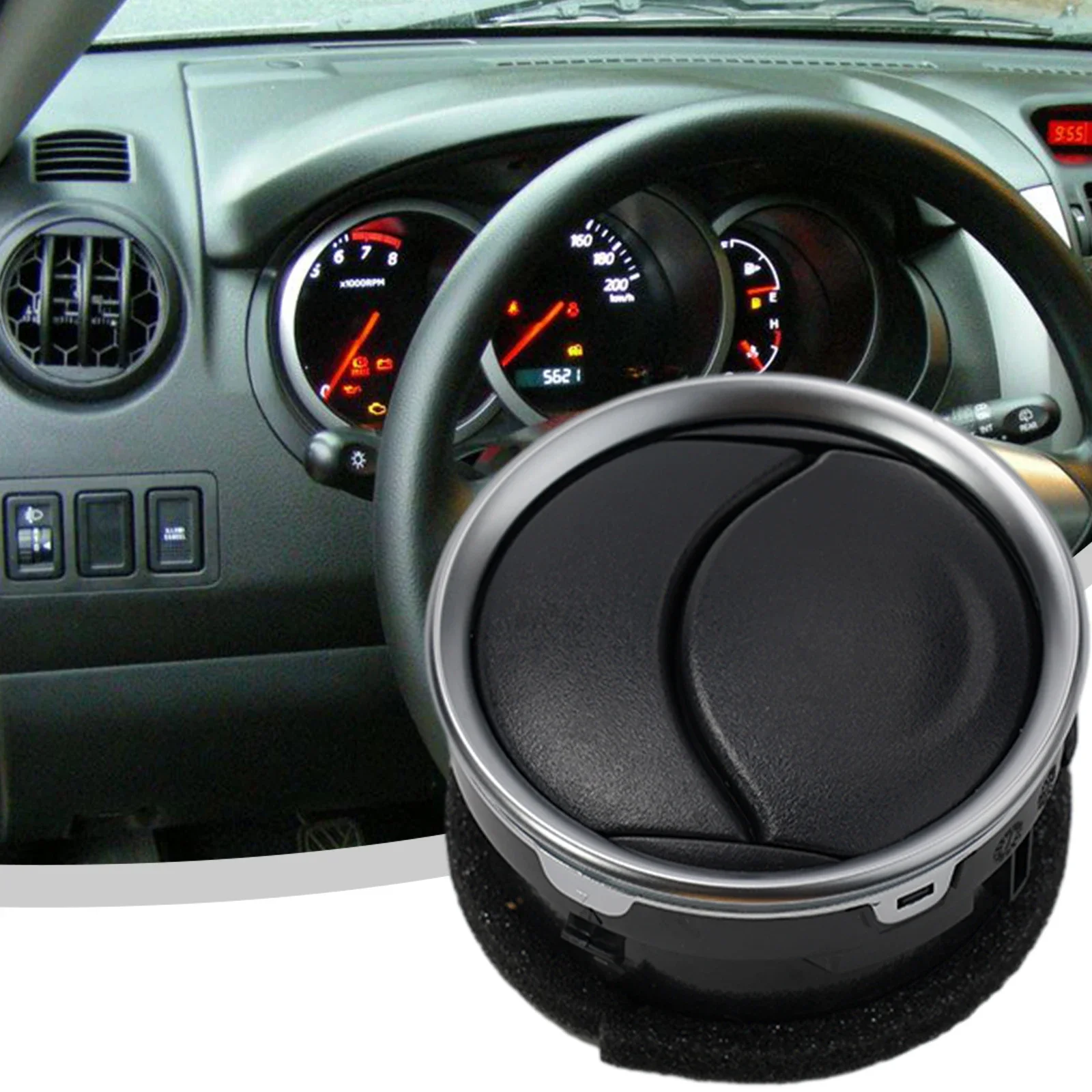 73630-56P00 Side Outlet Vent Side Outlet Vent Air Conditioning Black Side Outlet Vent Car Spare Parts High Quality
73630-56P00 Side Outlet Vent Side Outlet Vent Air Conditioning Black Side Outlet Vent Car Spare Parts High Quality
