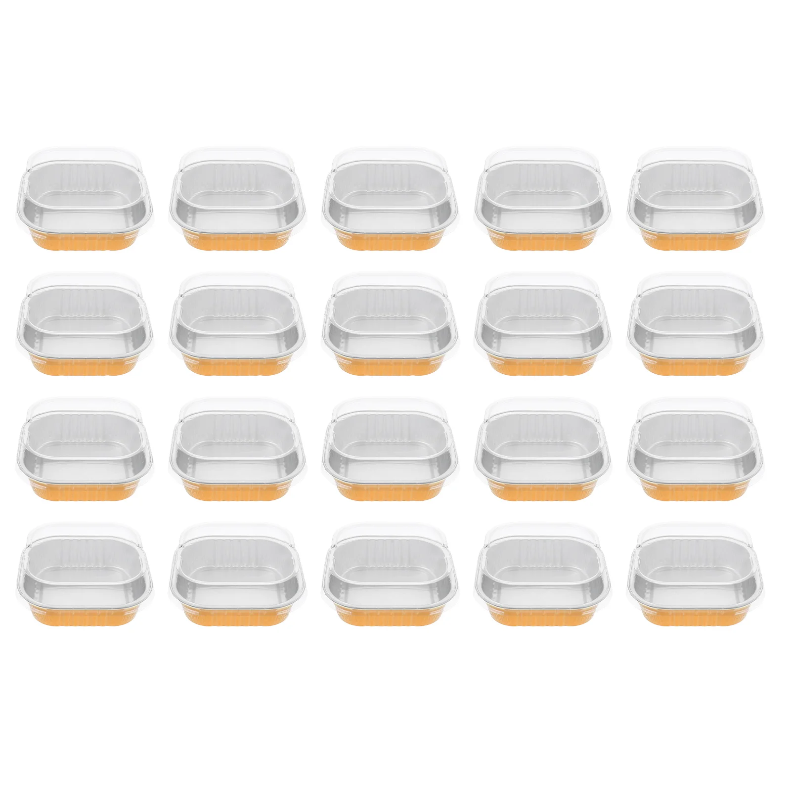 20 Sets Aluminum Foil Baking Boxes Pudding Cups Dessert Containers Food Grade Sturdy Practical Easy Wash Smooth Surface Jelly
20 Sets Aluminum Foil Baking Boxes Pudding Cups Dessert Containers Food Grade Sturdy Practical Easy Wash Smooth Surface Jelly