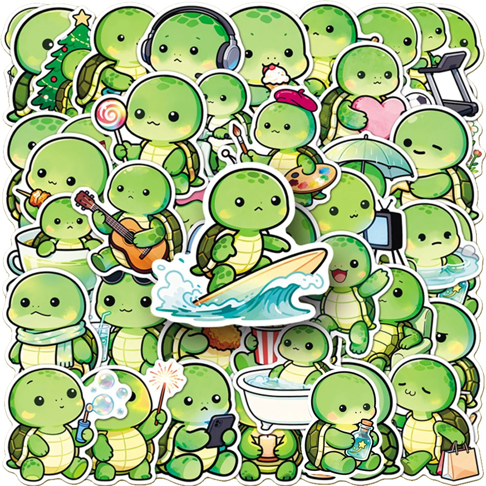 10/30/50pcs Kawaii Green Turtle Cartoon Graffiti Stickers Cute Decals DIY Stationery Suitcase Motorcycle Funny Sticker Toy Gifts
10/30/50pcs Kawaii Green Turtle Cartoon Graffiti Stickers Cute Decals DIY Stationery Suitcase Motorcycle Funny Sticker Toy Gifts