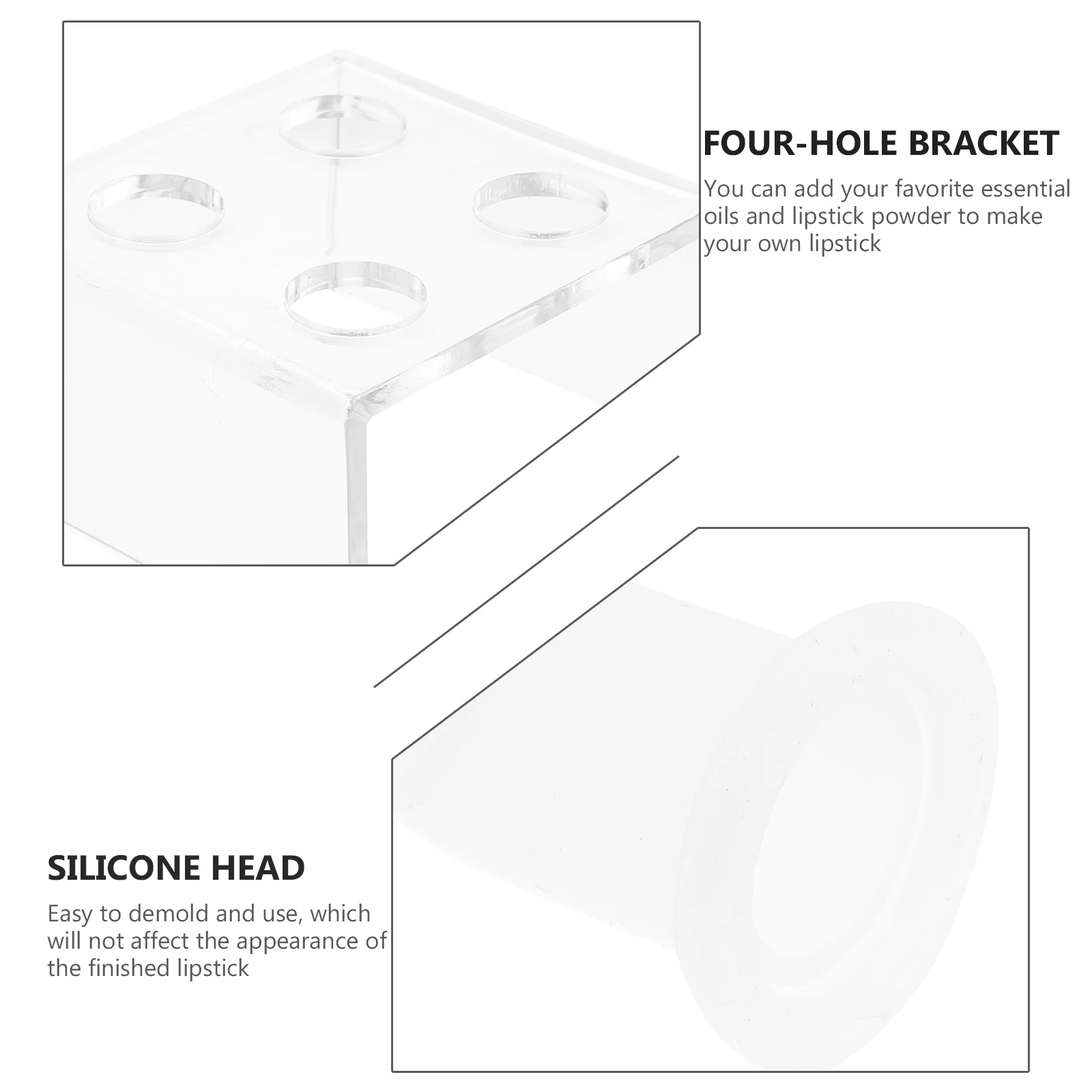 1Set DIY Lipstick Making Tool Set with High Quality Mold for Personalized Lipstick Creation Simple Convenient Craft Kit
1Set DIY Lipstick Making Tool Set with High Quality Mold for Personalized Lipstick Creation Simple Convenient Craft Kit