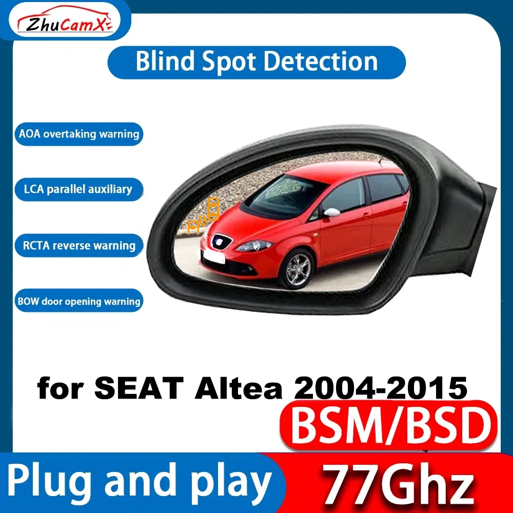 for SEAT Altea 2004-2015 DSM BSD Side Assist Blind Spot Monitor Detection BSM BSD System Plug & Play 77Ghz Millimeter Wave Radar
for SEAT Altea 2004-2015 DSM BSD Side Assist Blind Spot Monitor Detection BSM BSD System Plug & Play 77Ghz Millimeter Wave Radar