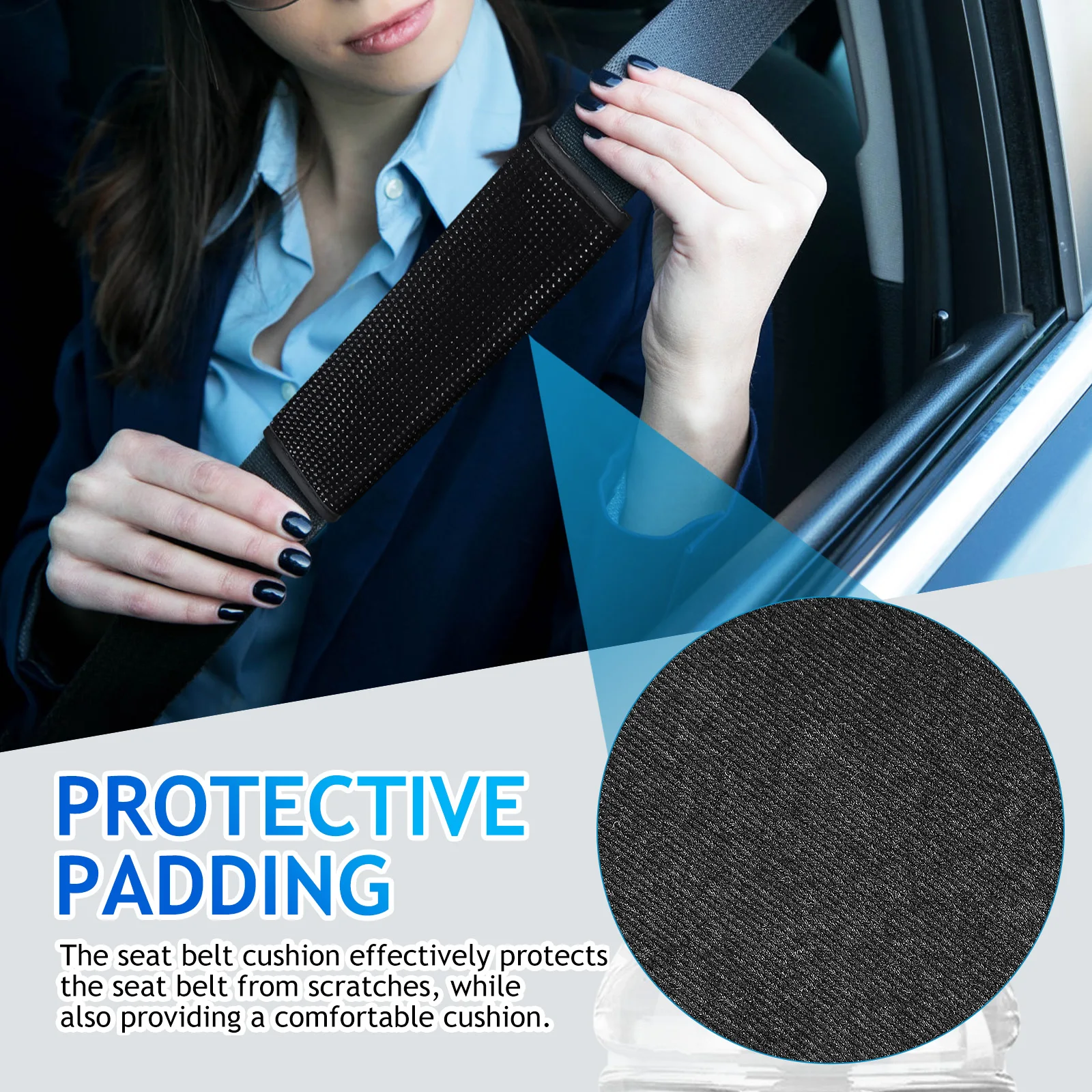 2 шт., подушка для плеч, блестящие стразы, защитная подкладка из микрофибры для взрослых, авточехлы
2 шт., подушка для плеч, блестящие стразы, защитная подкладка из микрофибры для взрослых, авточехлы