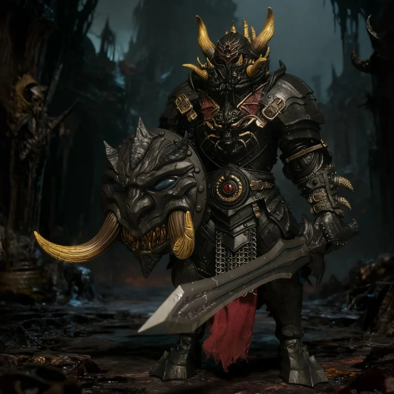 Genuine Four Horsemen Studio Red Skull & Solassi Brown Horse Giant Axe Action Figure Custom Model Toy Collectible Anime Gifts
Genuine Four Horsemen Studio Red Skull & Solassi Brown Horse Giant Axe Action Figure Custom Model Toy Collectible Anime Gifts