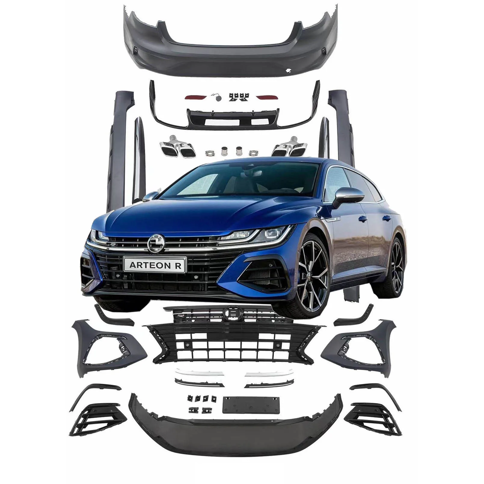 High Quality Auto Part R Front Bumper Car Bodykit Full Body Kit for VW Arteon 2018-2023 Car Conversion Bodykit
High Quality Auto Part R Front Bumper Car Bodykit Full Body Kit for VW Arteon 2018-2023 Car Conversion Bodykit
