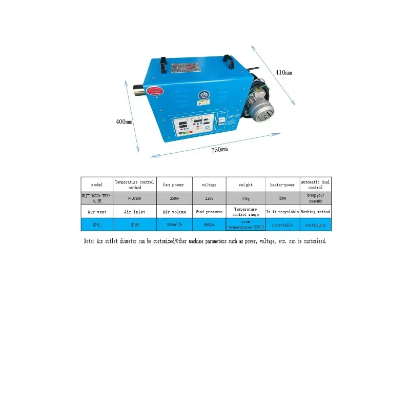 Industrial Hot air Blowers and air Heaters Are Suitable for Drying, Heating, and Temperature Raising in Various Occasions.
Industrial Hot air Blowers and air Heaters Are Suitable for Drying, Heating, and Temperature Raising in Various Occasions.