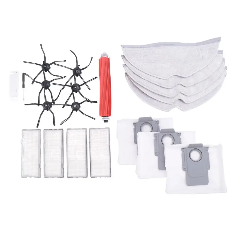 HOT-For Roborock S7 Maxv Ultra Dust Bag Filter S7 Maxv /Plus Xiaomi G10S Pro T8 Main Side Brush Mop Robot Vacuum Spare Parts
HOT-For Roborock S7 Maxv Ultra Dust Bag Filter S7 Maxv /Plus Xiaomi G10S Pro T8 Main Side Brush Mop Robot Vacuum Spare Parts