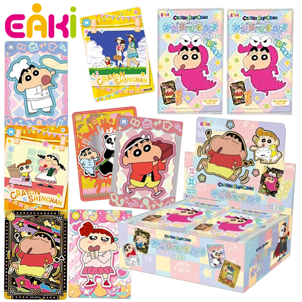 Genuine Eaki Crayon Shin-chan Collection Card Child's Favorite Comedy Family Animation Character Card Exquisite Christmas Gift
Genuine Eaki Crayon Shin-chan Collection Card Child's Favorite Comedy Family Animation Character Card Exquisite Christmas Gift