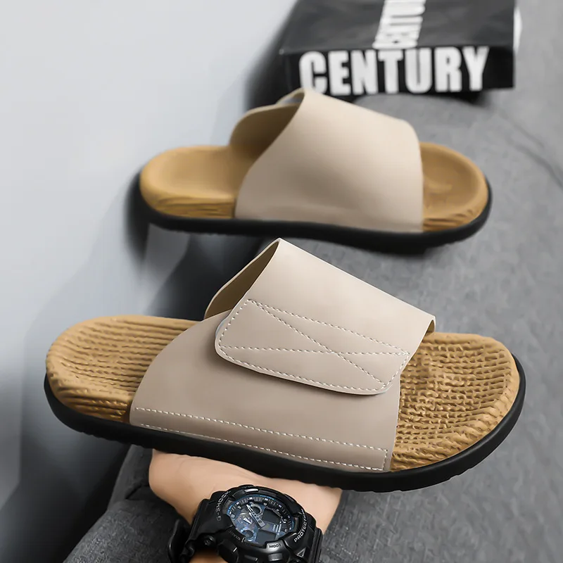 Plus size slippers men's summer wear non-slip and wear-resistant slippers outdoor sports beach casual sandals
Plus size slippers men's summer wear non-slip and wear-resistant slippers outdoor sports beach casual sandals