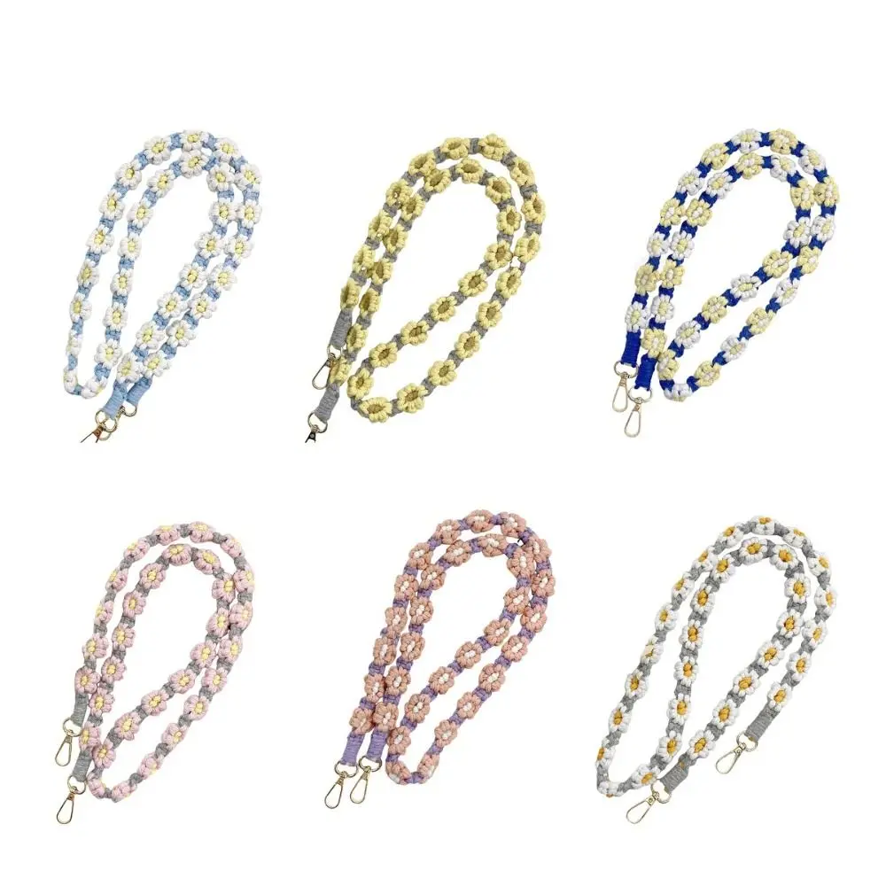 Handmade Daisy Flower Macrame Keychain Boho Floral Cute Bohemian Key Fob Strap Creative Cotton Rope Bags Handle Chain
Handmade Daisy Flower Macrame Keychain Boho Floral Cute Bohemian Key Fob Strap Creative Cotton Rope Bags Handle Chain