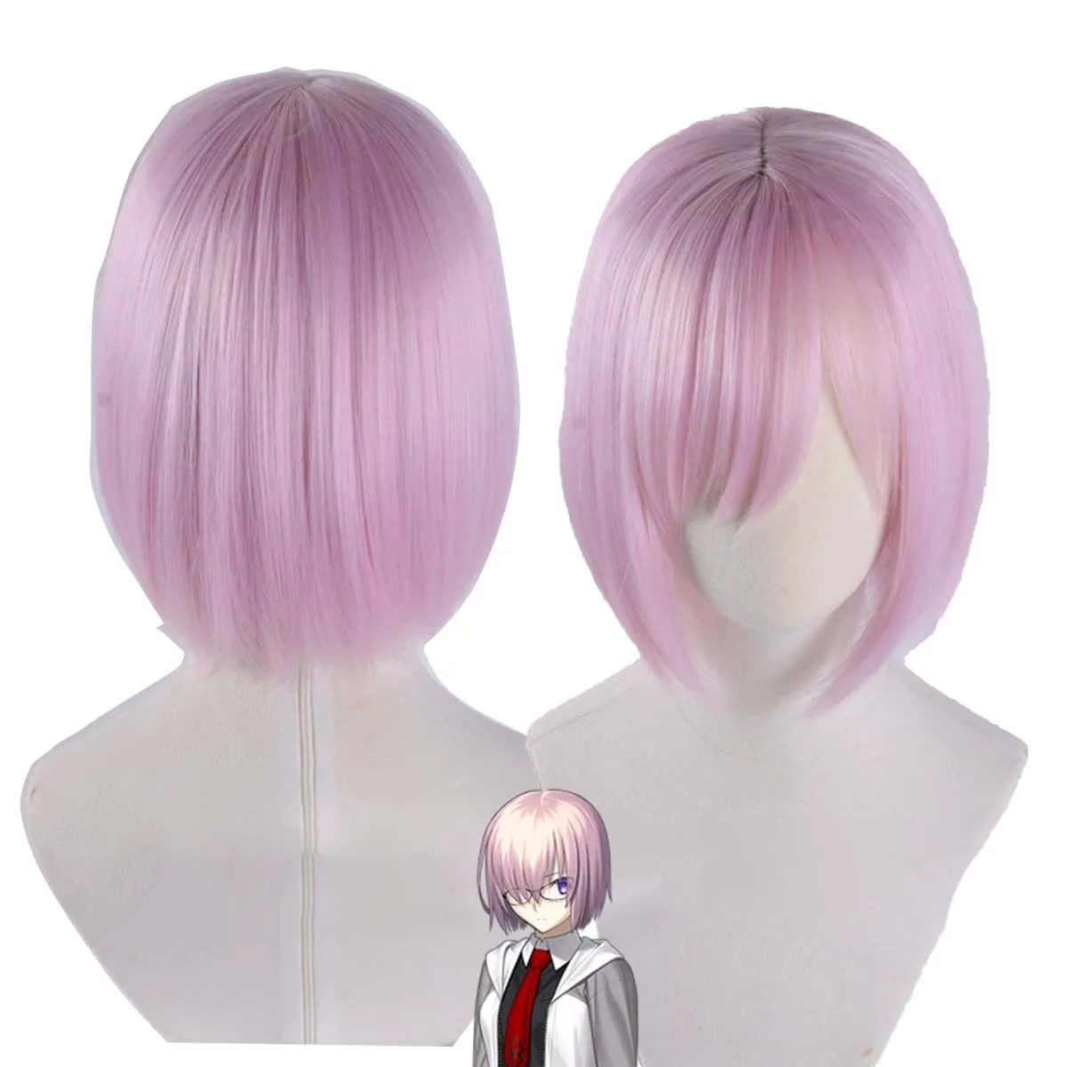 Women Costume Props Game Fate Mash Kyrielight Cosplay Pink Bob Heat Resistant Synthetic Hair Wig
Women Costume Props Game Fate Mash Kyrielight Cosplay Pink Bob Heat Resistant Synthetic Hair Wig