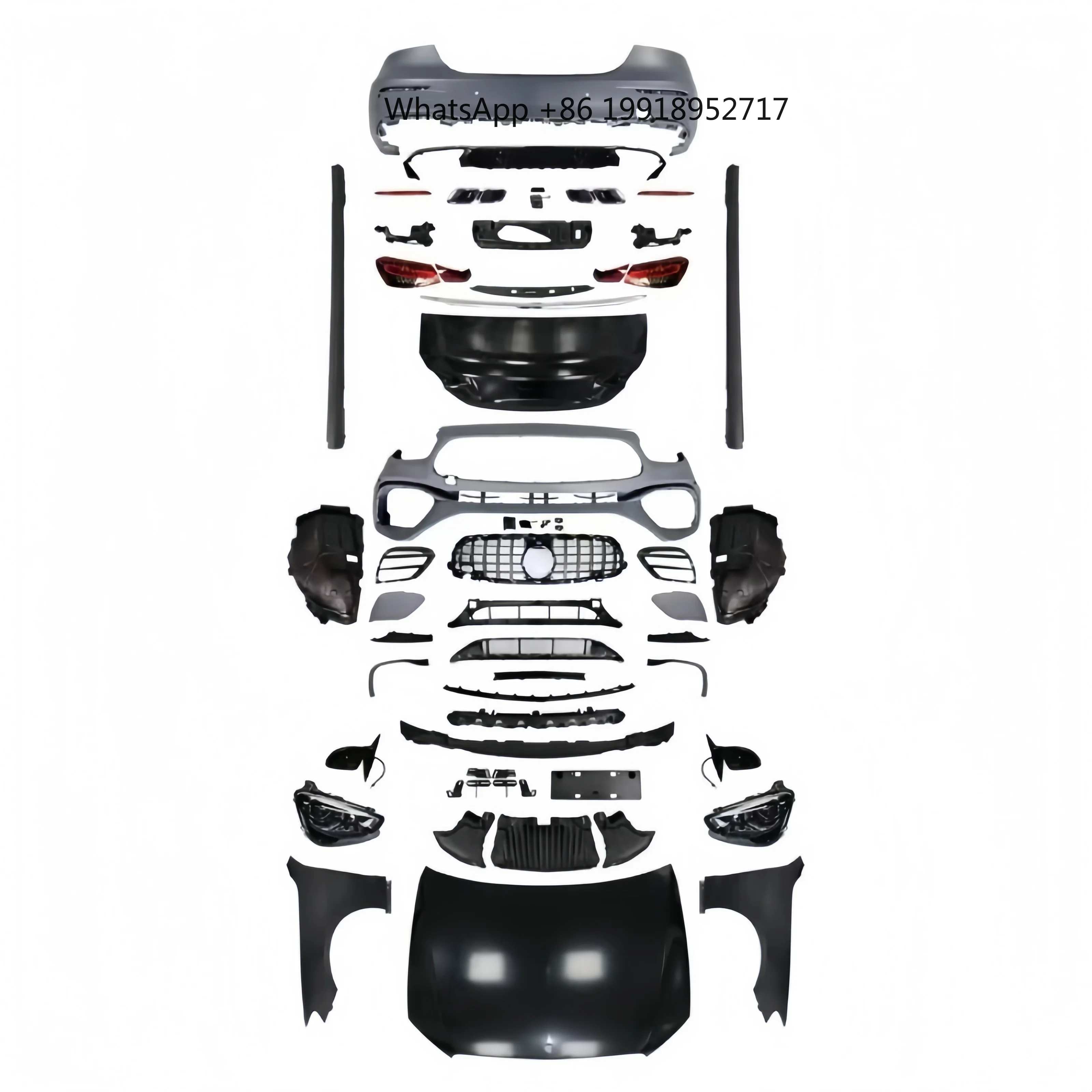 W213 Style Rear Bumper Taillights Quad Exhaust Diffuser Rear Bumper Bodykit for W212 2009-2016 Upgrade JJ770
W213 Style Rear Bumper Taillights Quad Exhaust Diffuser Rear Bumper Bodykit for W212 2009-2016 Upgrade JJ770
