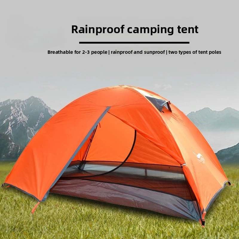 Ultralight Camping Tent Double-layer Portable Hiking Tent Anti-UV Coating for Fishing Backpacking Trip Hiking Parts 1/2 Person
Ultralight Camping Tent Double-layer Portable Hiking Tent Anti-UV Coating for Fishing Backpacking Trip Hiking Parts 1/2 Person