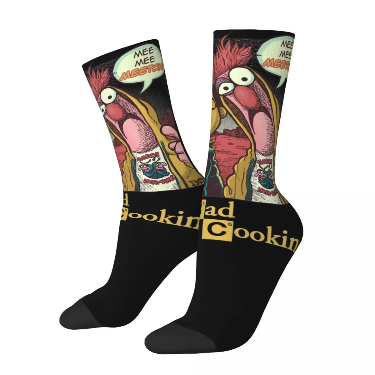 Colorful Bad Cooking Breaking Bad Football Socks Polyester Crew Socks for Unisex Sweat Absorbing
Colorful Bad Cooking Breaking Bad Football Socks Polyester Crew Socks for Unisex Sweat Absorbing