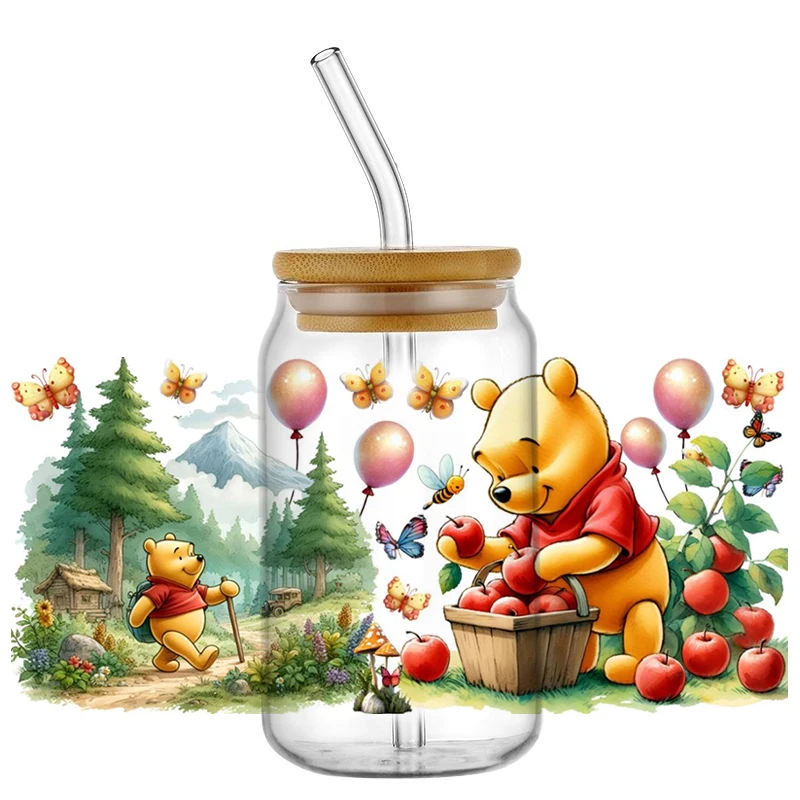 Новая милая мультяшная наклейка с медведем Пухом 3D УФ-наклейка для чашек DTF для водонепроницаемой передачи 16 унций, наклейка для очков, кружка «сделай сам», телефон, мультяшная наклейка
Новая милая мультяшная наклейка с медведем Пухом 3D УФ-наклейка для чашек DTF для водонепроницаемой передачи 16 унций, наклейка для очков, кружка «сделай сам», телефон, мультяшная наклейка