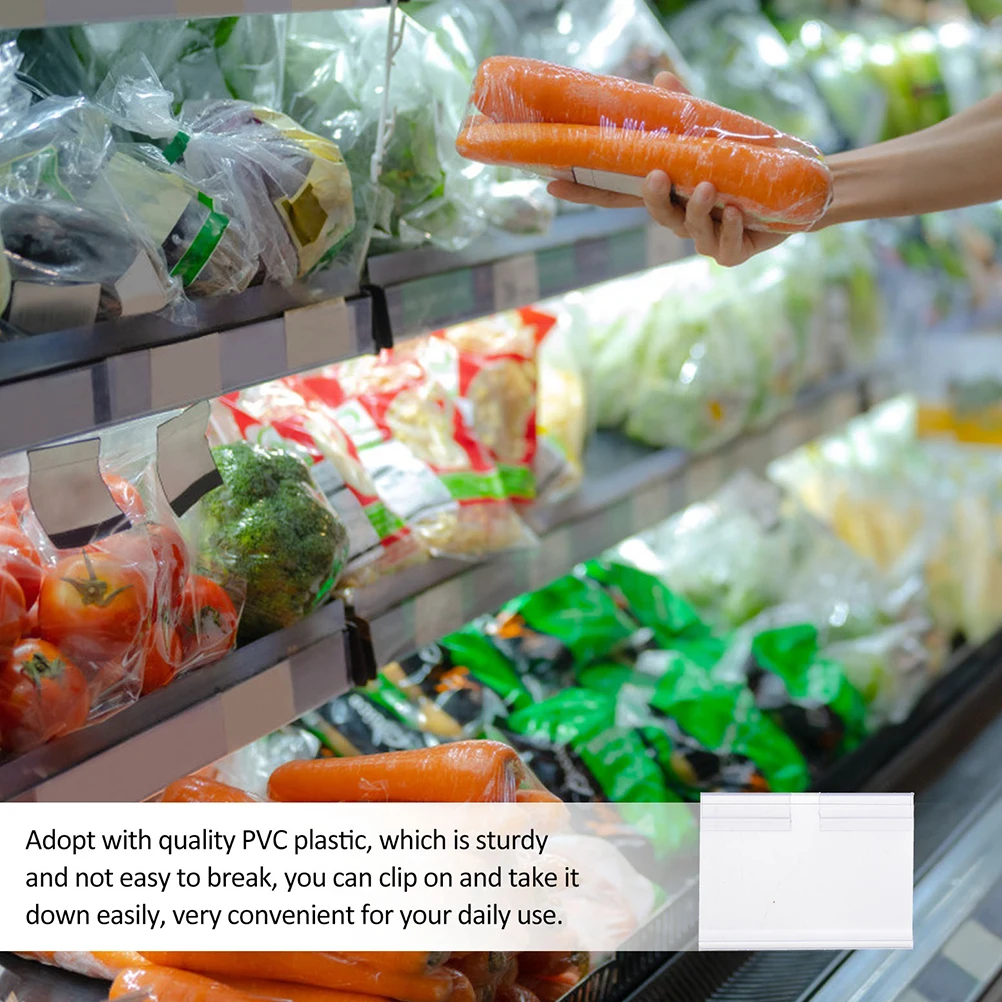 50pcs Pvc Price Clear Reusable Shelf Retail Display Storage Bins Warehouses Supermarkets Pantry Organizers Holder Shelf Holder
50pcs Pvc Price Clear Reusable Shelf Retail Display Storage Bins Warehouses Supermarkets Pantry Organizers Holder Shelf Holder