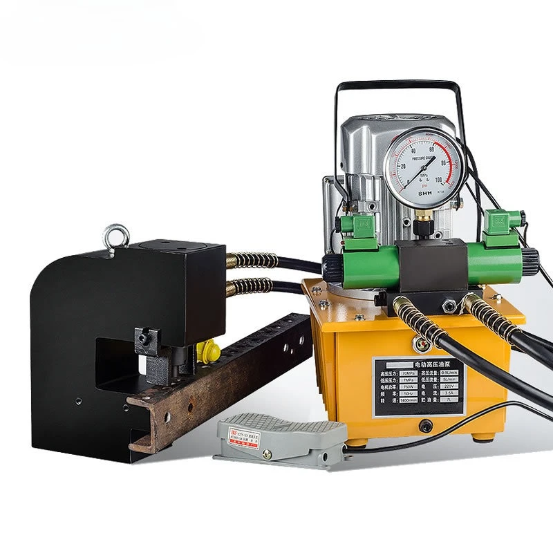 Hydraulic punching machine CH-75/80/100 large tonnage punching machine, angle iron channel steel H-beam
Hydraulic punching machine CH-75/80/100 large tonnage punching machine, angle iron channel steel H-beam