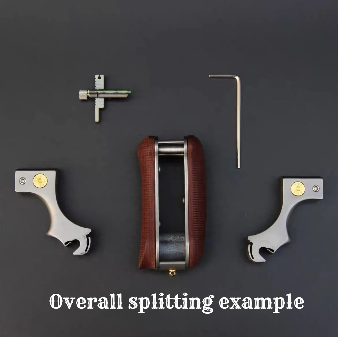 Titanium Alloy Folding High-precision Flat Leather Pocket Slingshot High-quality Outdoor Sports Camping and Hunting Tools
Titanium Alloy Folding High-precision Flat Leather Pocket Slingshot High-quality Outdoor Sports Camping and Hunting Tools