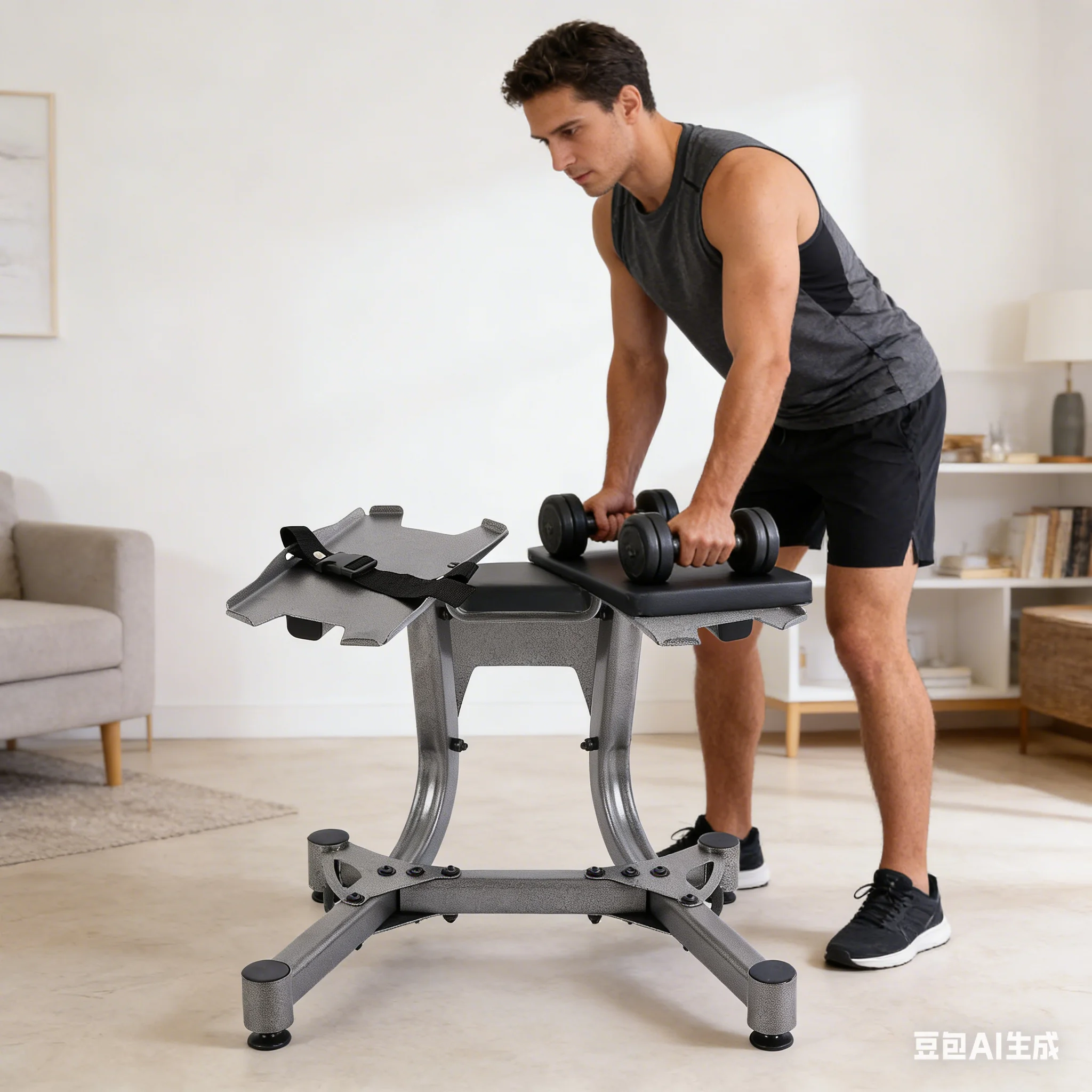 SIHAO Dumbbell Stand Adjustable Casters for Max Capacity 100KG/220LBS Dumbbells Steel Storage Rack Gym Rack Dumbbell
SIHAO Dumbbell Stand Adjustable Casters for Max Capacity 100KG/220LBS Dumbbells Steel Storage Rack Gym Rack Dumbbell