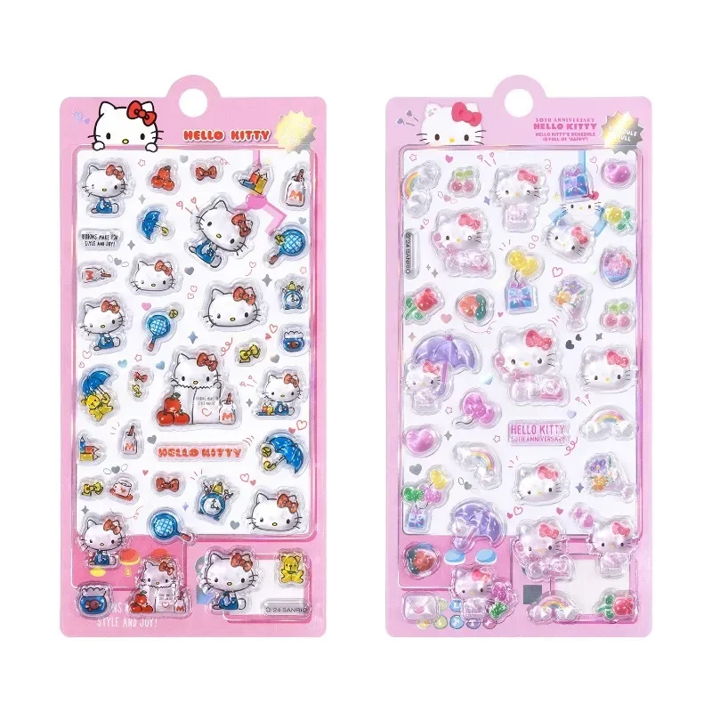 cute Hello Kitty 3D Embossed Crystal Stickers Children Girl Cartoon Toys DIY Decoration Reward Stickers Holiday Gifts
cute Hello Kitty 3D Embossed Crystal Stickers Children Girl Cartoon Toys DIY Decoration Reward Stickers Holiday Gifts