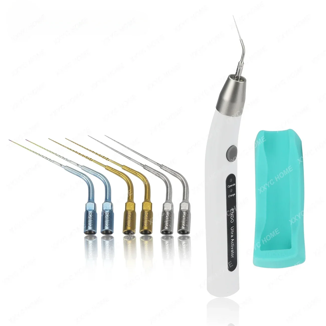 Endo Ultra Activator LED Беспроводной Uitrasonic Aactivator Ирригатор с 6 рабочими иглами для очистки корневых каналов
Endo Ultra Activator LED Беспроводной Uitrasonic Aactivator Ирригатор с 6 рабочими иглами для очистки корневых каналов