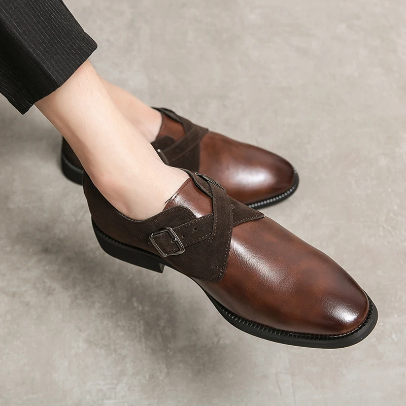 Spring and Autumn new gentleman casual business leather shoes men's fashion dress shoes men's formal office men's shoes
Spring and Autumn new gentleman casual business leather shoes men's fashion dress shoes men's formal office men's shoes