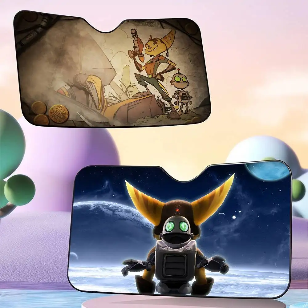 Солнцезащитный козырек Ratchet And Clank, складной, для лобового стекла автомобиля, 70x130 см, чехол для автомобильного стекла, отражатель тепла
Солнцезащитный козырек Ratchet And Clank, складной, для лобового стекла автомобиля, 70x130 см, чехол для автомобильного стекла, отражатель тепла