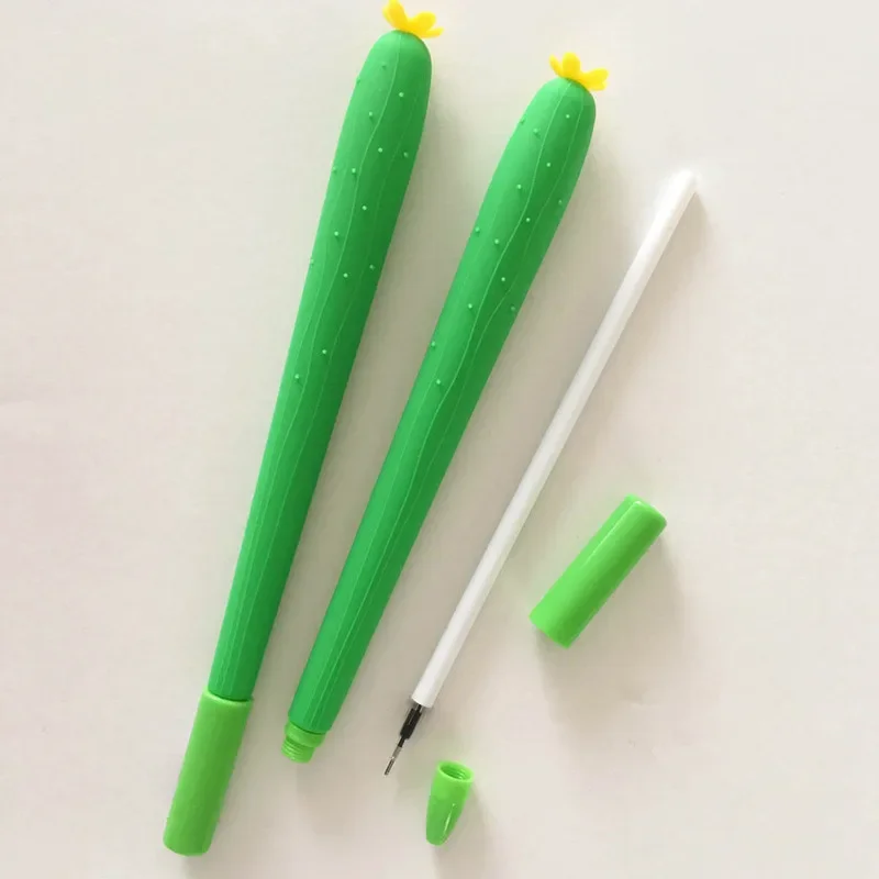 24 шт., креативное моделирование, мягкие силиконовые гелевые ручки с огурцами, обучающие канцелярские принадлежности, ручка для вывески, каваи, школьные принадлежности
24 шт., креативное моделирование, мягкие силиконовые гелевые ручки с огурцами, обучающие канцелярские принадлежности, ручка для вывески, каваи, школьные принадлежности