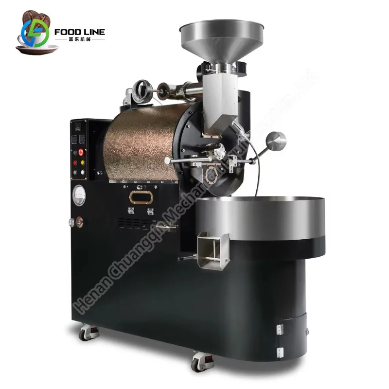 Machine Garanti 5kg Drum Coffee Roaster for Sale
Machine Garanti 5kg Drum Coffee Roaster for Sale