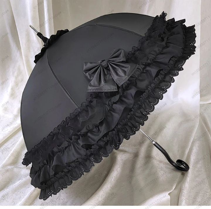 Lolita Fashion Parasol Vintage Lace Umbrella For Women Sun UV Protection Wedding Party Accessory Cosplay
Lolita Fashion Parasol Vintage Lace Umbrella For Women Sun UV Protection Wedding Party Accessory Cosplay