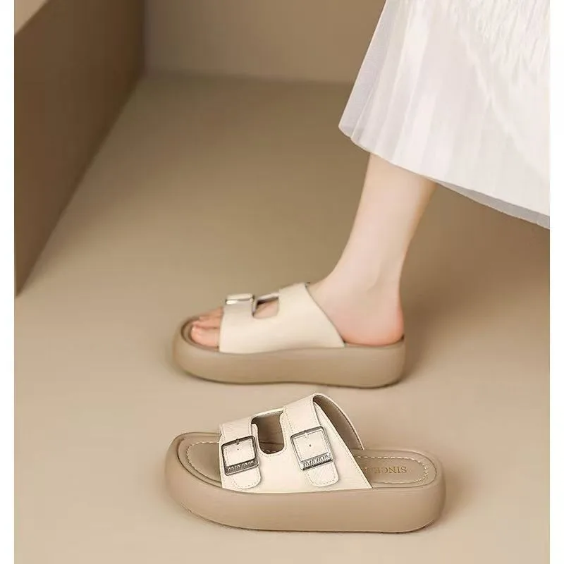 Ladies Outdoor Beach Slides Minimalist Fashion Soft Sole Light Comfortable Slippers
Ladies Outdoor Beach Slides Minimalist Fashion Soft Sole Light Comfortable Slippers