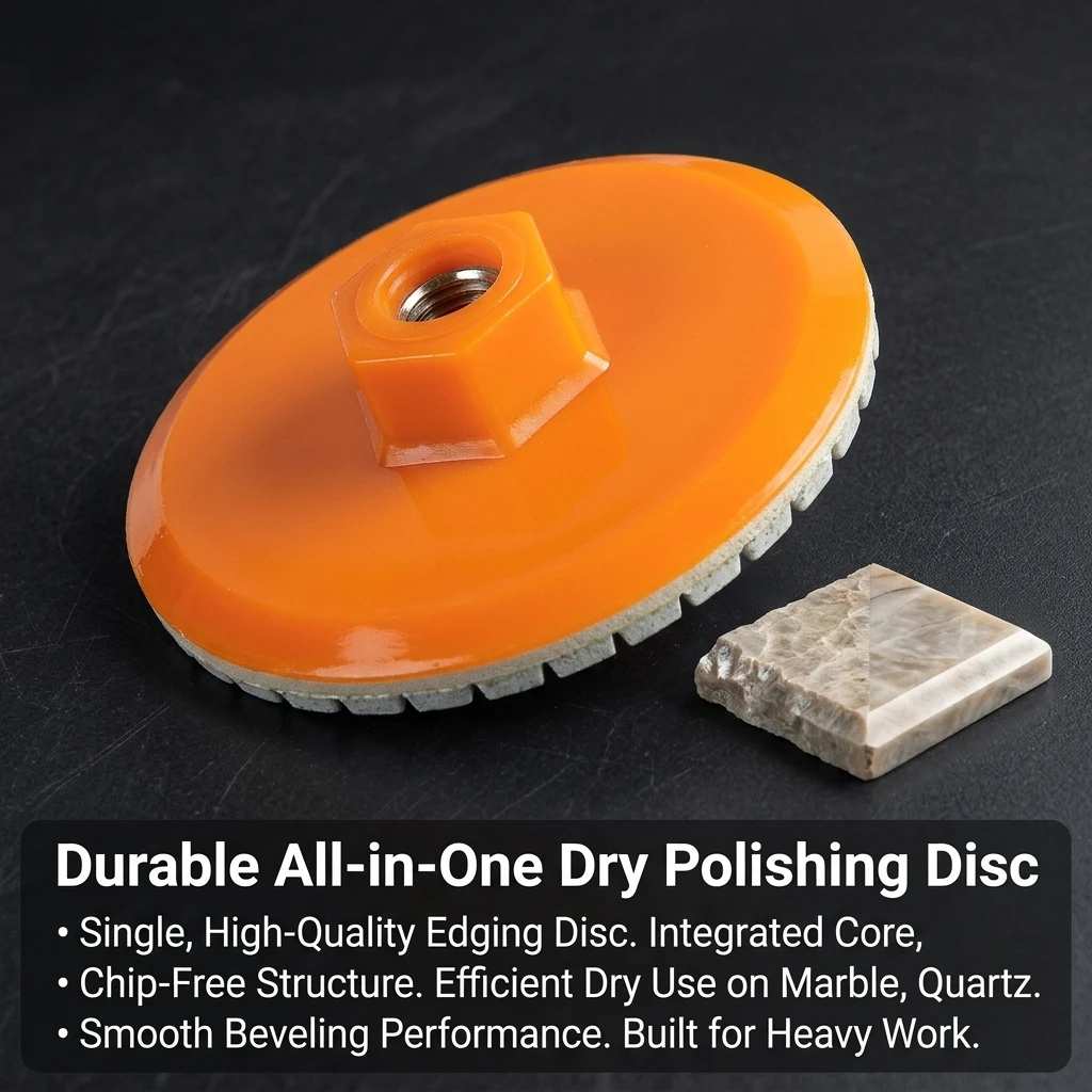 Stone Edge Polishing Disc Durable All In One Dry Polishing Pad For Marble Quartz-Stone
Stone Edge Polishing Disc Durable All In One Dry Polishing Pad For Marble Quartz-Stone