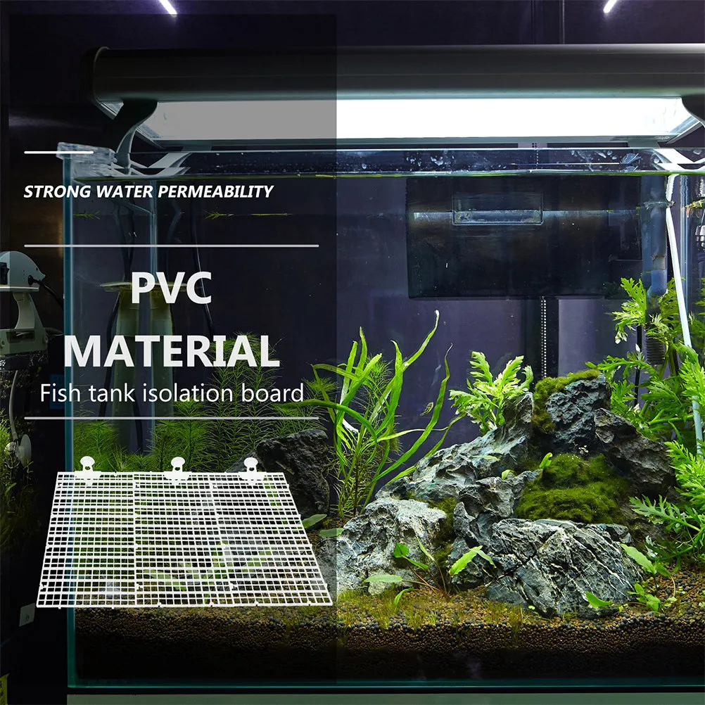 1Set Aquarium Divider Tray Plastic Grid Panel Fish Tank Isolation Board for Disease Quarantine Aggressive Species Separation
1Set Aquarium Divider Tray Plastic Grid Panel Fish Tank Isolation Board for Disease Quarantine Aggressive Species Separation