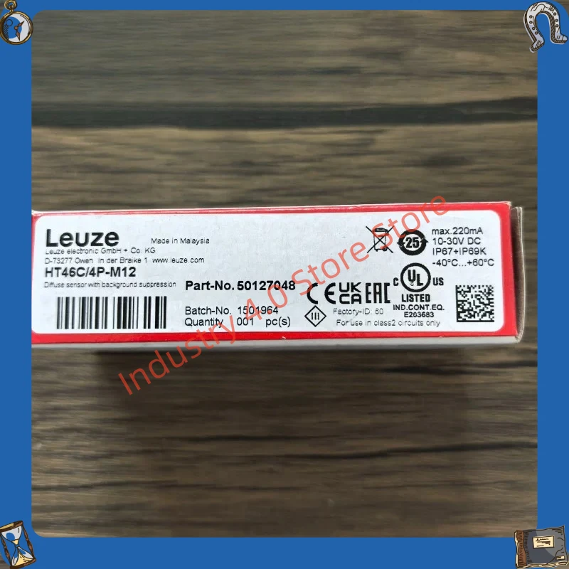 HT46C/4P-M12 New original photoelectric switch 50127048
HT46C/4P-M12 New original photoelectric switch 50127048